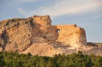 O gigantesco monumento em construção de Crazy Horse, na região das Black Hills, em South Dakota, nos Estados Unidos